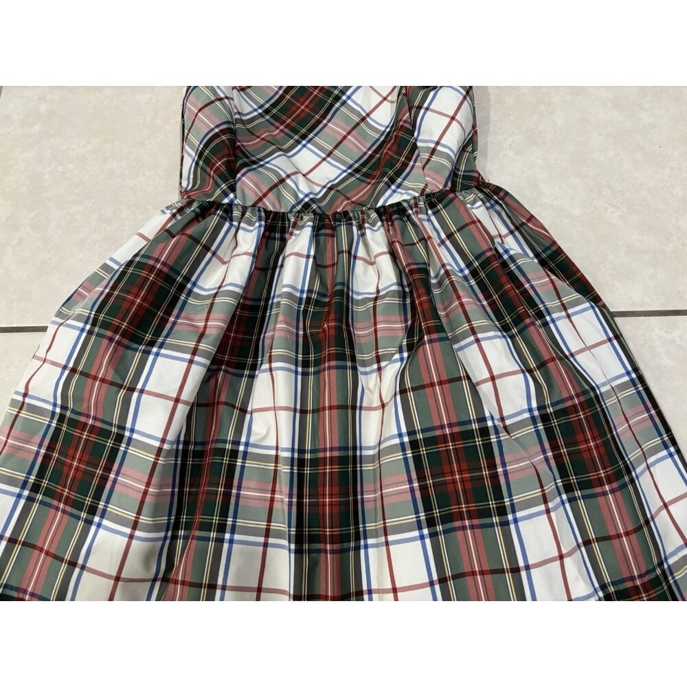 Polo Ralph Lauren Tartan Plaid Holiday Formal Dress Girl Size 10 Sleeveless - Picture 3 of 9